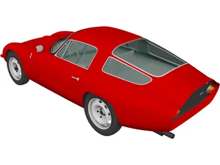 Alfa Romeo Giulia TZ (1963) 3D Model