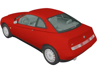 Alfa Romeo GTV (1995) 3D Model