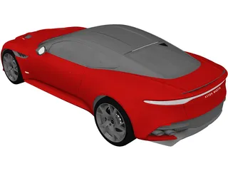 Aston Martin DBS Superleggera (2019) 3D Model