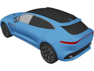 Aston Martin DBX (2022) 3D Model