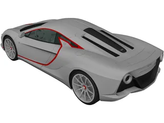 ATS GT (2021) 3D Model