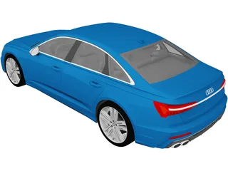 Audi S6 (2020) 3D Model