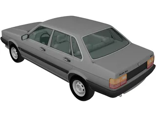 Audi 80 [B2] (1985) 3D Model