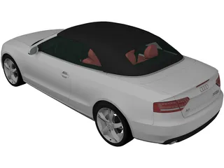 Audi A5 Convertible (2010) 3D Model