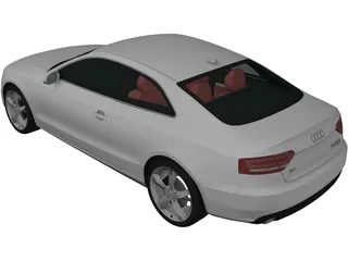 Audi A5 Coupe (2010) 3D Model