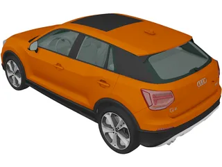 Audi Q2 (2020) 3D Model