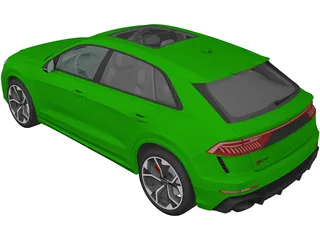 Audi RS Q8 (2020) 3D Model