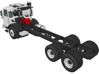 Autocar ACX Chassis (2021) 3D Model