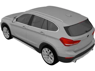 BMW X1 (2020) 3D Model