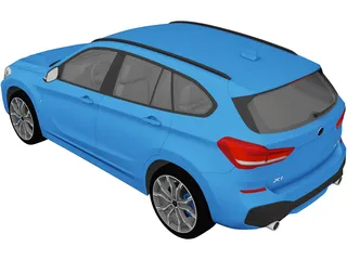 BMW X1 M-Sport (2020) 3D Model