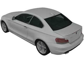 BMW 135i Coupe (2007) 3D Model