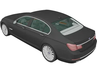 BMW 7-Series [F02] (2013) 3D Model