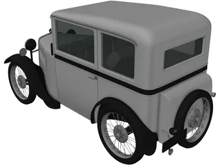 BMW DiXi (1928) 3D Model