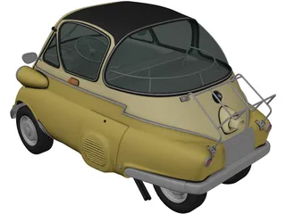 BMW Isetta 250 (1955) 3D Model