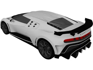 Bugatti Centodieci (2020) 3D Model