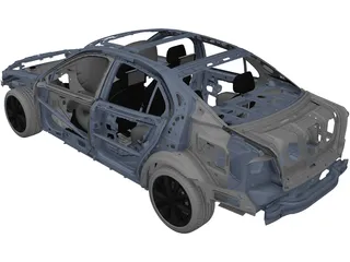 Car Frame 3D Model