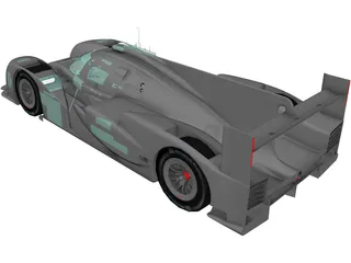 Porsche 919 3D Model