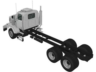 Western Star 4900 SB (2008) 3D Model