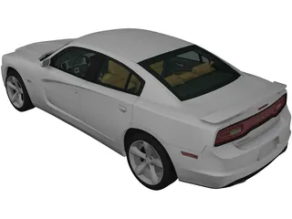 Dodge Charger LX (2011) 3D Model