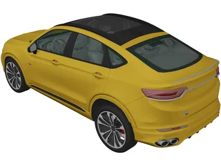 Geely Xingyue (2019) 3D Model