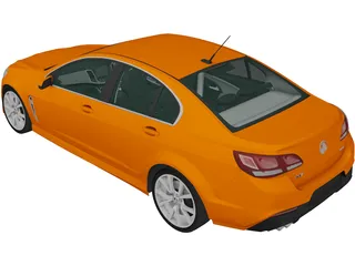 Holden Commodore VF SSV (2013) 3D Model