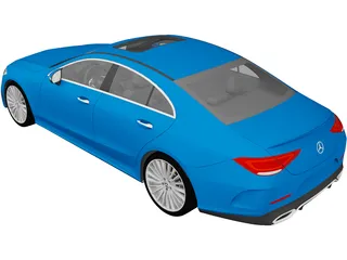 Mercedes-Benz CLS (2022) 3D Model