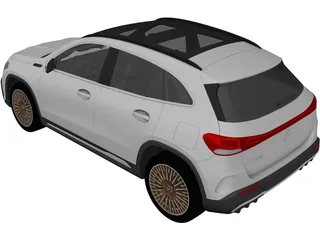 Mercedes-Benz EQA (2022) 3D Model