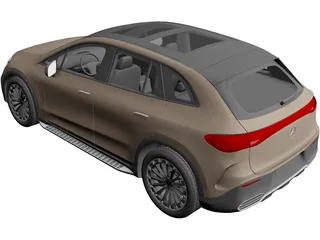 Mercedes-Benz EQE SUV (2023) 3D Model