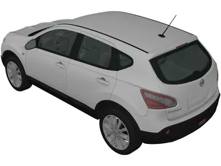 Nissan Qashqai (2010) 3D Model
