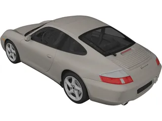 Porsche 911 Carrera (1997) 3D Model