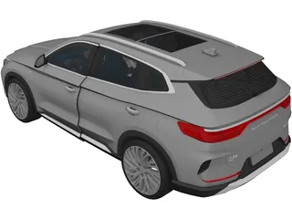 BYD Song Plus 3D Model