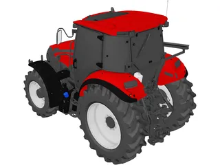 Case IH Farmall C Series 3D Model