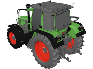 Fendt 500 Favorit 3D Model