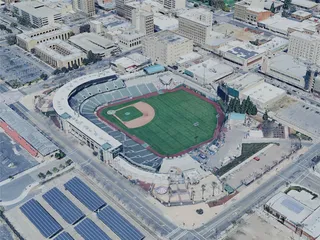 Fresno City, CA, USA (2024) 3D Model