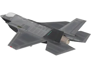 Lockheed Martin F-35 Lightning II 3D Model