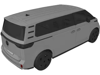 Volkswagen ID Buzz GTX 3D Model