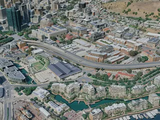 Cape Town City, South Africa (2024) 3D Model