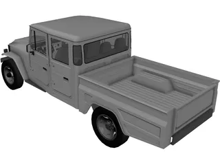 Toyota FJ Cruiser (2006) 3D Model