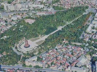 Bucharest City, Romania (2023) 3D Model