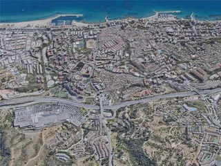 Marbella City, Spain (2023) 3D Model