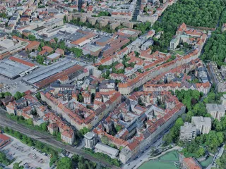 Munich City, Germany (2023) 3D Model