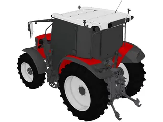 Massey Ferguson MF 4700 M 3D Model