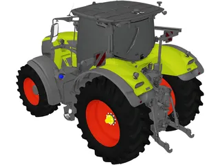 CLAAS Axion 870-800 3D Model