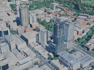 Adelaide City, Australia (2023) 3D Model