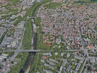 Augsburg City, Germany (2023) 3D Model