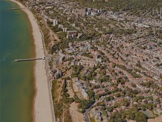 Bournemouth City, UK (2023) 3D Model