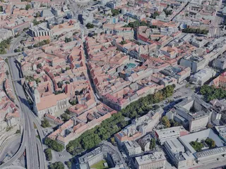 Bratislava City, Slovakia (2023) 3D Model