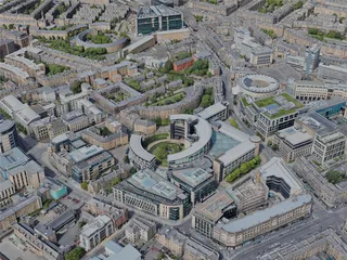 Edinburgh City, UK (2023) 3D Model