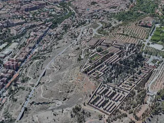 Granada City, Spain (2023) 3D Model