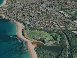 Wollongong City, Australia (2023) 3D Model